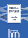 Level B - Student Text (eBook): hm Learning & Study Skills Program